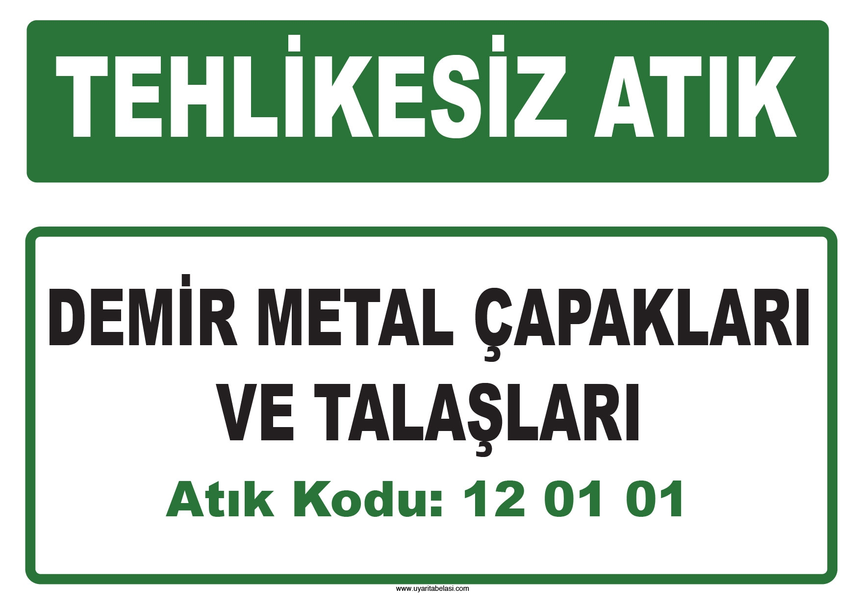 demir metal çapakları ve talaşları